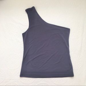 NWOT Bobeau Charcoal Fashion Top